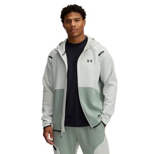 Under Armour Unstoppable Fleece Vest Hooded Full-Zip Grijs Mintgroen Zwart