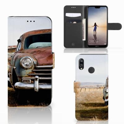 Huawei P20 Lite | Telefoonhoesje met foto | Vintage Auto