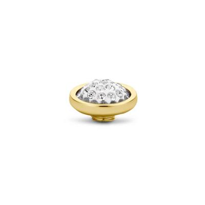 Melano Vivid Shiny Steentje Crystal Goud