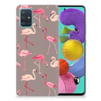 Samsung Galaxy A51 | TPU Hoesje | Flamingo