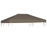 vidaXL Prieeldak 310 g/m² 3x3 m taupe