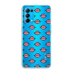 Lipjes: Oppo Find X3 Lite Transparant Hoesje