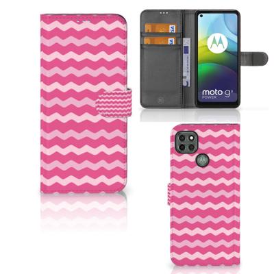 Motorola Moto G9 Power | Telefoon Hoesje | Waves Pink