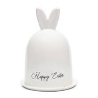 Riviera Maison Botervloot met deksel Wit - Happy Easter - Porselein