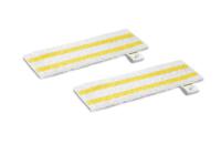 Kärcher Universal floor cloth set EasyFix Dweilwegwerpdoek Wit, Geel - thumbnail