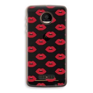 Lips: Motorola Moto Z Force Transparant Hoesje