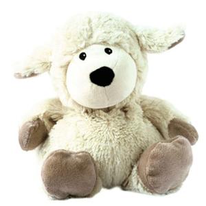 Magnetron knuffel - schaap - 33 cm - pluhe - warmteknuffel