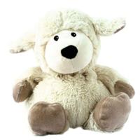 Magnetron knuffel - schaap - 33 cm - pluhe - warmteknuffel