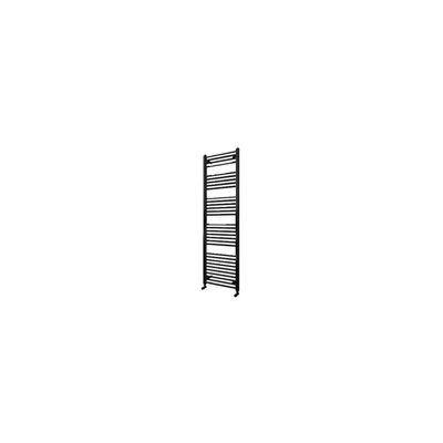 Radiator Sanilux Lydia 180x60cm 996 Watt Midden-onder Aansluiting Mat Zwart (incl. bevestigingsset, blindstop en ontluchter)