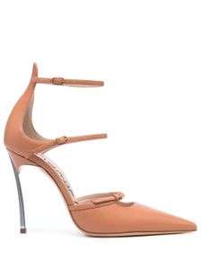 Casadei escarpins Rachel Super Blade 105 mm - Marron