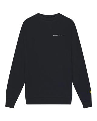 Lyle and Scott Script Crew Neck Casual Sweater Jongens 134-140