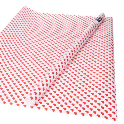 Inpakpapier - rollen - hartjes print - 200 x 70 cm - Valentijnsdag - cadeaupapier