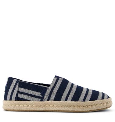TOMS - Alpargata Rope 2.0 navy Textiel Heren