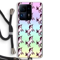 Musketon Unicorn: Xiaomi Mi Mix 4 Transparant Hoesje met koord