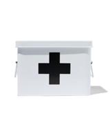 HEMA Medicijnbox 22x16x16 Wit (wit) - thumbnail