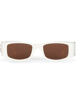 Palm Angels Eyewear lunettes de soleil Angel à monture rectangulaire - Blanc