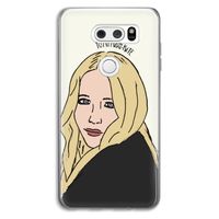 Mary Kate: LG V30 Transparant Hoesje