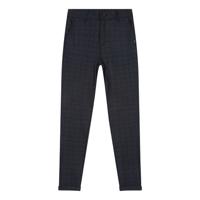 Rellix Jongens broek chino geruit - Navy blauw