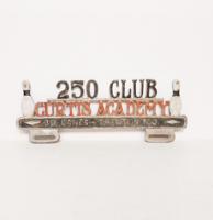 Bowling 250 Club Curtis Academy Kentekenplaat Topper - Origineel Bowling 250 Club Curtis Academy Kentekenplaat Topper - Origineel