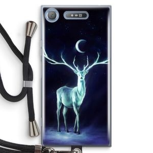 Nightbringer: Sony Xperia XZ1 Transparant Hoesje met koord