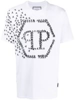 Philipp Plein t-shirt à logo Skull Bones imprimé - Blanc - thumbnail