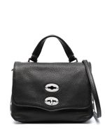 Zanellato mini sac Postina en cuir - Noir