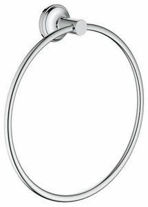 Grohe Essentials Authentic Handdoekring Rond 20 Cm. Chroom