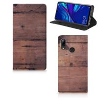 Huawei P Smart (2019) Book | Wallet Case | Old Wood