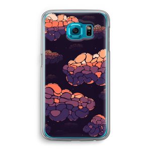 Patroon Wolken: Samsung Galaxy S6 Transparant Hoesje