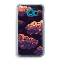 Patroon Wolken: Samsung Galaxy S6 Transparant Hoesje