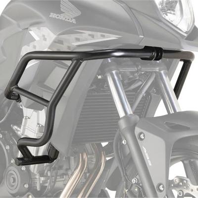 GIVI Valbeugel, Valbeugels voor de moto, TN1121 Zwart gepoedercoat staal onderzijde