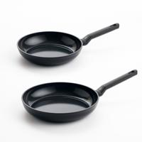 BK Koekenpannenset Easy Induction Aluminium - ø 24 & 28 cm - keramische anti-aanbaklaag