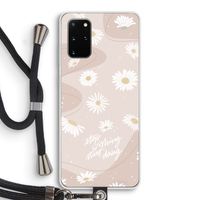 Daydreaming becomes reality: Samsung Galaxy S20 Plus Transparant Hoesje met koord