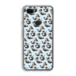 Zeemeermin: Google Pixel 3a Transparant Hoesje