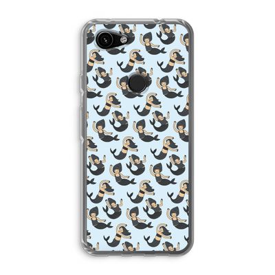 Zeemeermin: Google Pixel 3a Transparant Hoesje