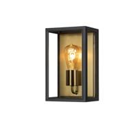 KonstSmide BuitenlampCarpi zwart met goud - 7347-758