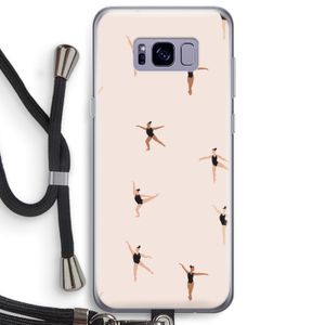 Dancing #1: Samsung Galaxy S8 Plus Transparant Hoesje met koord