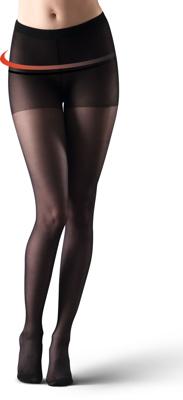 HEMA 2-pak Panty Light Control Matt-mousse 20 Denier Zwart (zwart)