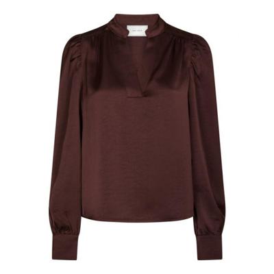 Neo noir - Rood | Dames | Blouse | Rood | 42 | regular | Kamst mode