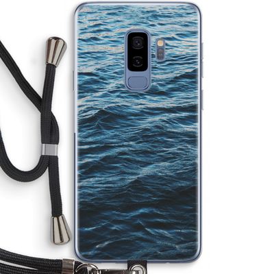 Oceaan: Samsung Galaxy S9 Plus Transparant Hoesje met koord
