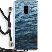 Oceaan: Samsung Galaxy S9 Plus Transparant Hoesje met koord