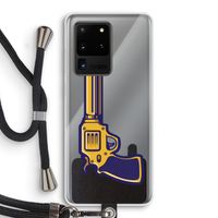 Pew Pew Pew: Samsung Galaxy S20 Ultra Transparant Hoesje met koord
