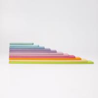 Grimm's Bouwplanken Pastel | 12 delig