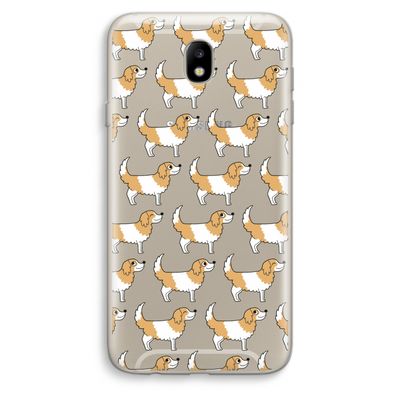 Doggy: Samsung Galaxy J7 (2017) Transparant Hoesje
