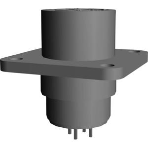 TE Connectivity 208283-4 CPC-busbehuizing met rechthoekige flens