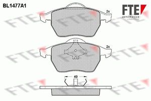Remblokken set BL1477A1