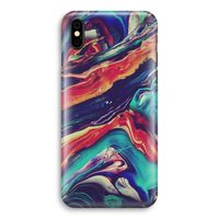 Chameleon Sun: iPhone X Volledig Geprint Hoesje Chameleon Sun: iPhone X Volledig Geprint Hoesje