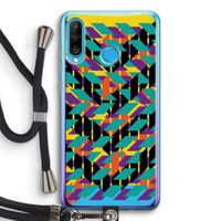 Skew Bee 1: Huawei P30 Lite Transparant Hoesje met koord