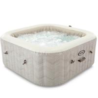 Intex opblaasbare spa | 4-persoons chevron deluxe