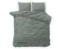 Dreamhouse Stone Washed Groen 135 x 200 cm